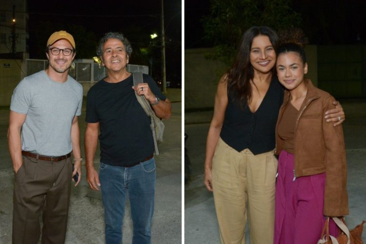 Churrasco do elenco de 'Três Graças'