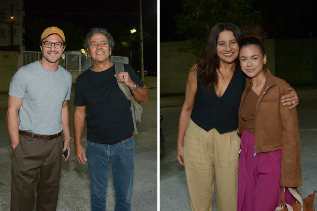 Churrasco do elenco de 'Três Graças'