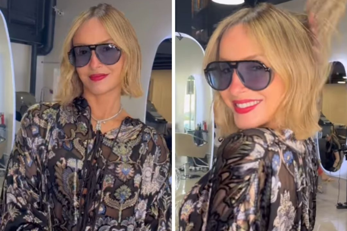 Claudia Leitte exibe novo look