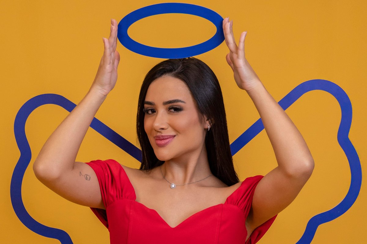 jordana como anjo no bbb 26
