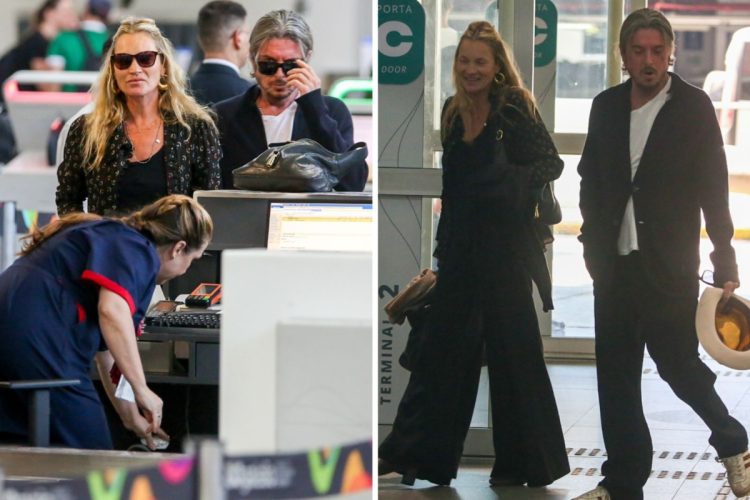 Kate Moss e o suposto namorado