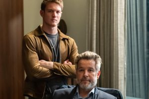 Leonardo (Pedro Novaes) e Santiago Ferette (Murilo Benício) em 'Três Graças'