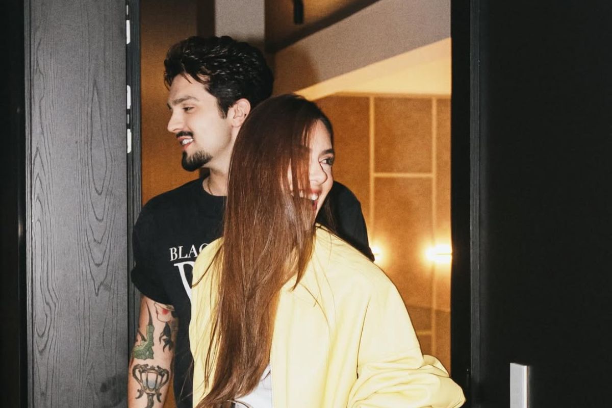 Luan Santana e Jade Magalhães