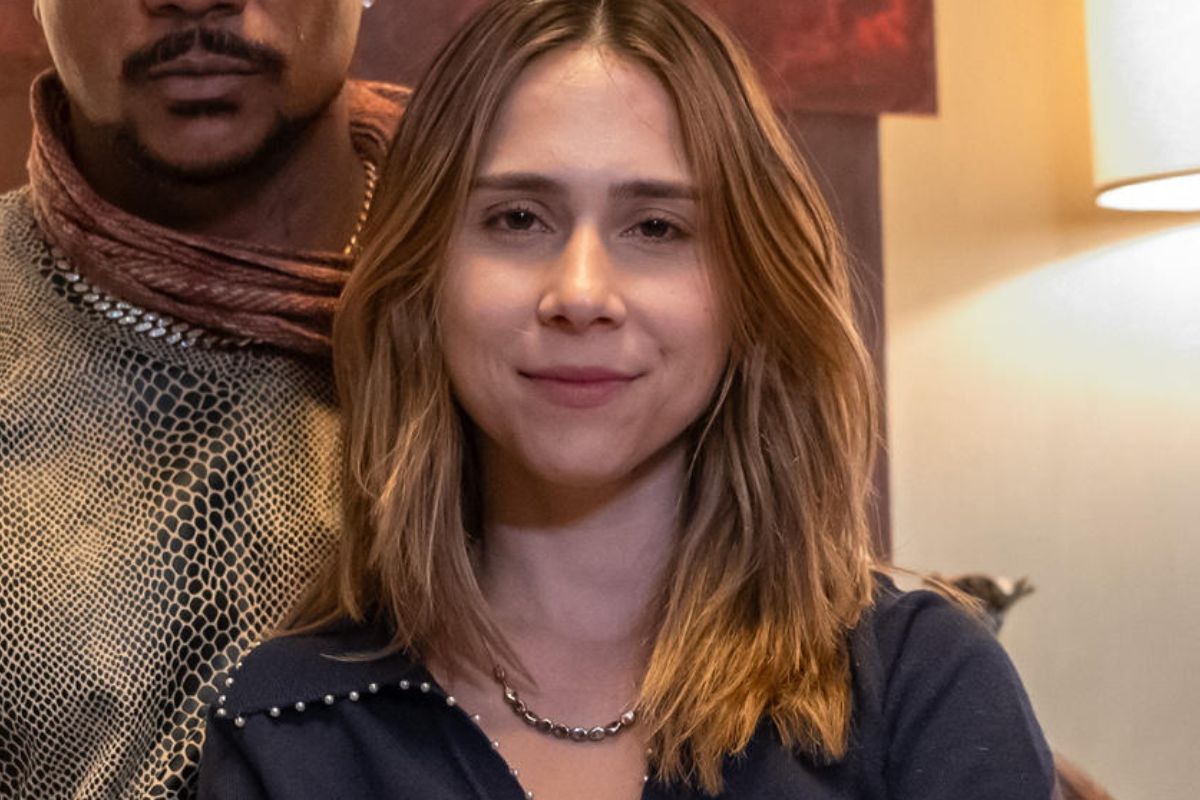 Lucélia (Daphne Bozaski) em 'Três Graças'