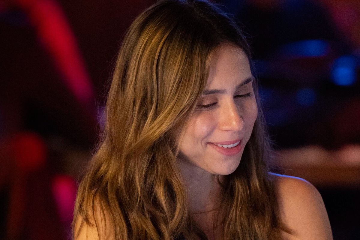 Lucélia (Daphne Bozaski) em 'Três Graças'