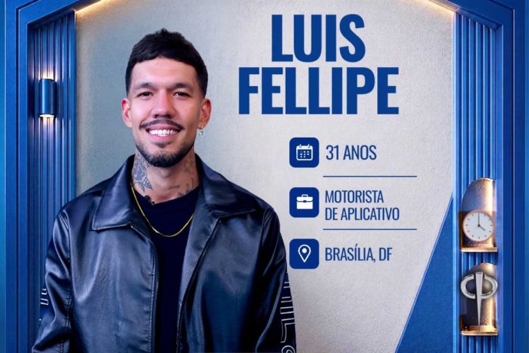 Luis Fellipe, participante de Casa do Patrão
