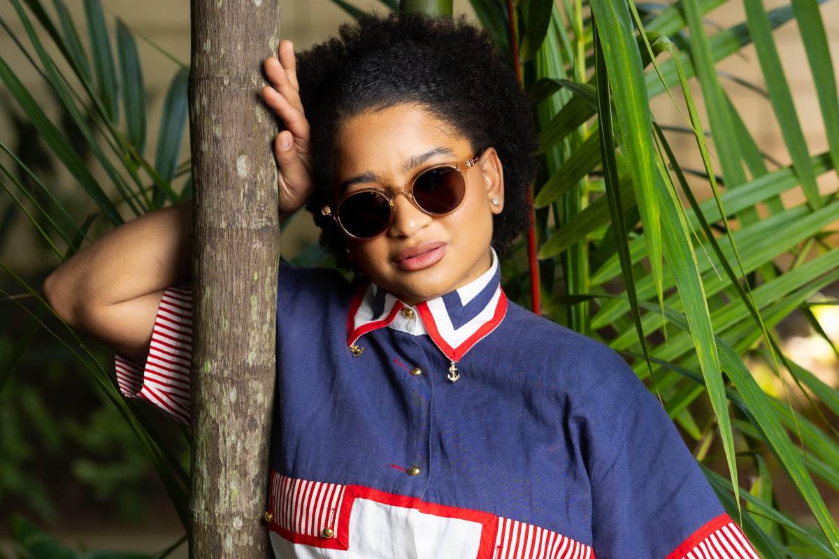 Milena posando após o BBB 26