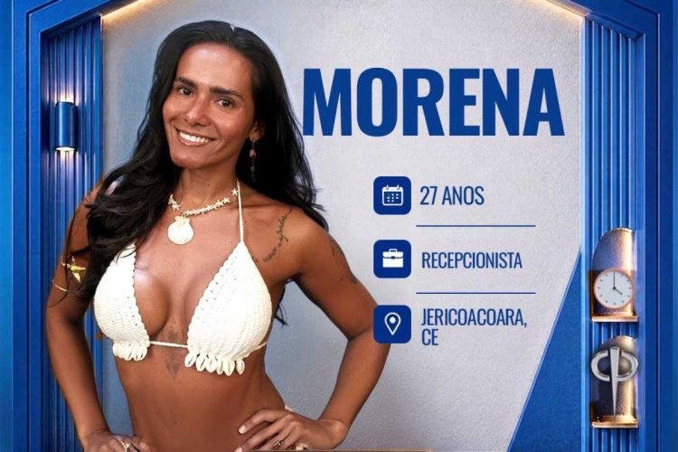 Morena, participante de Casa do Patrão