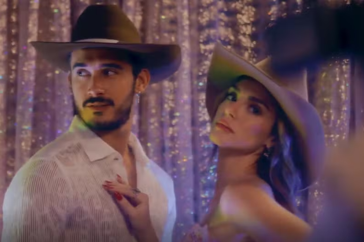 Naiane brilha ao lado de João Raul em uma campanha publicitária