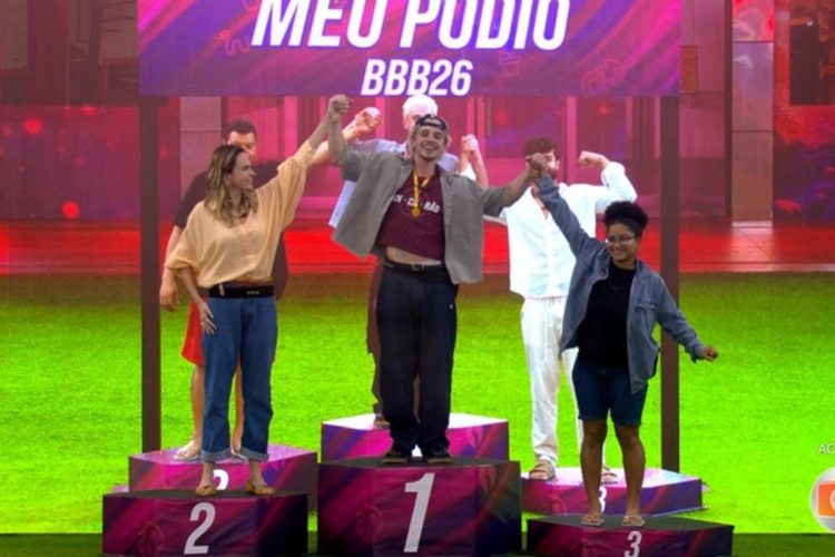 Juliano Floss, Milena e Ana Paula Renault no BBB 26