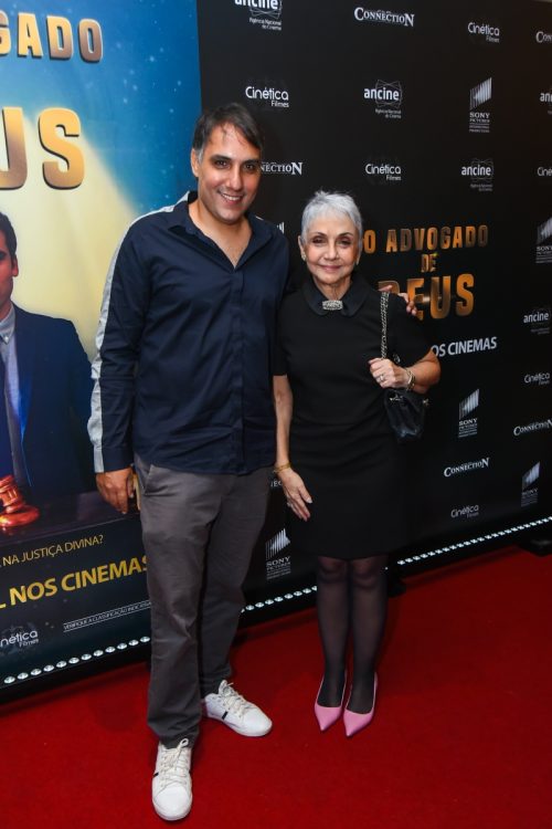 Cininha de Paula e  filho