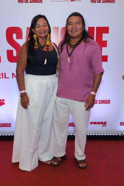 Fidelis Baniwa e Rose Bare