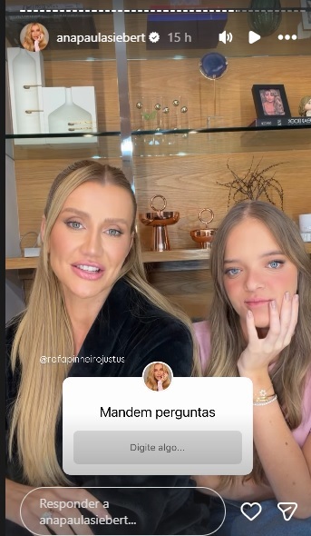 Ana Paula Siebert e Rafaella Justus Stories