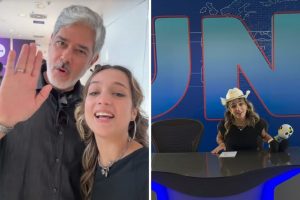 Samira e Willian Bonner