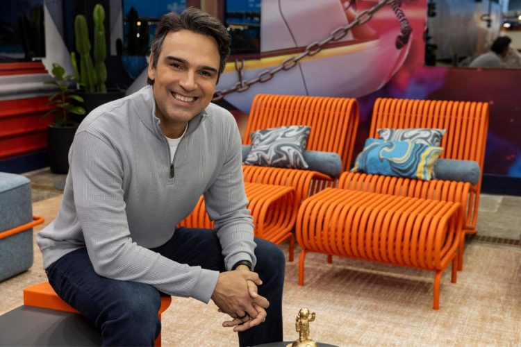 Tadeu Schmidt, apresentador do BBB 26