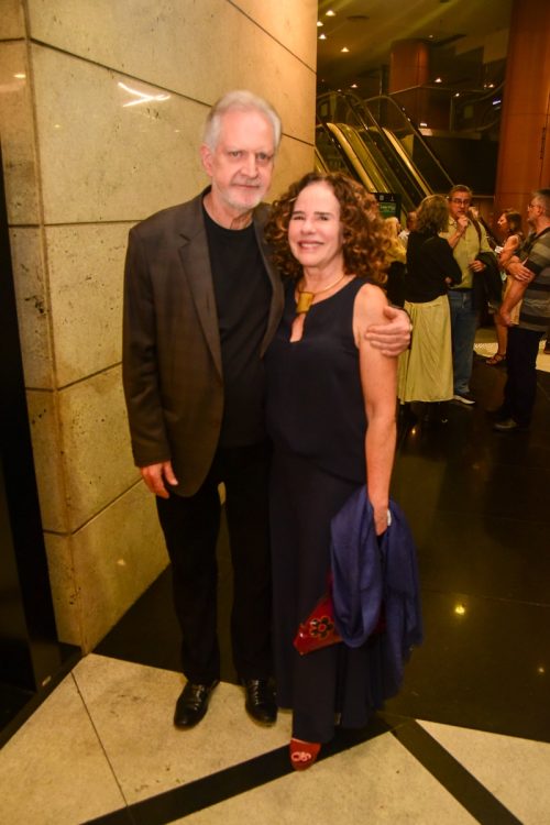 Augusto nunes e esposa 