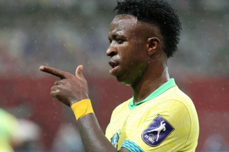 Vini Jr na Seleção Brasileira