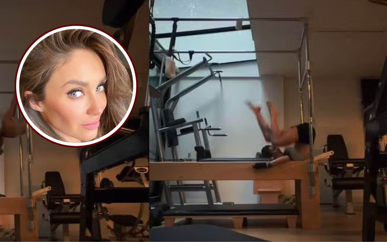Anahí sofre tombo em treino e assusta fãs nas redes