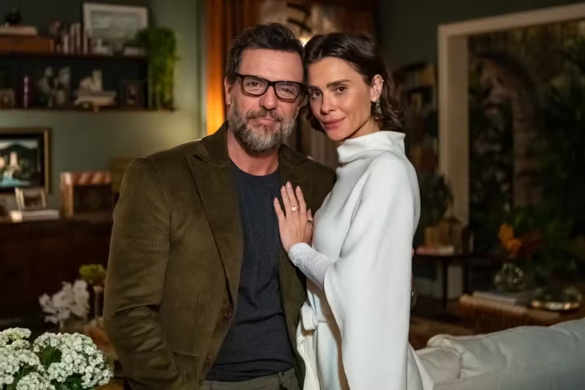 Rodrigo Lombardi e Carolina Dieckmann no filme 'A Viagem'