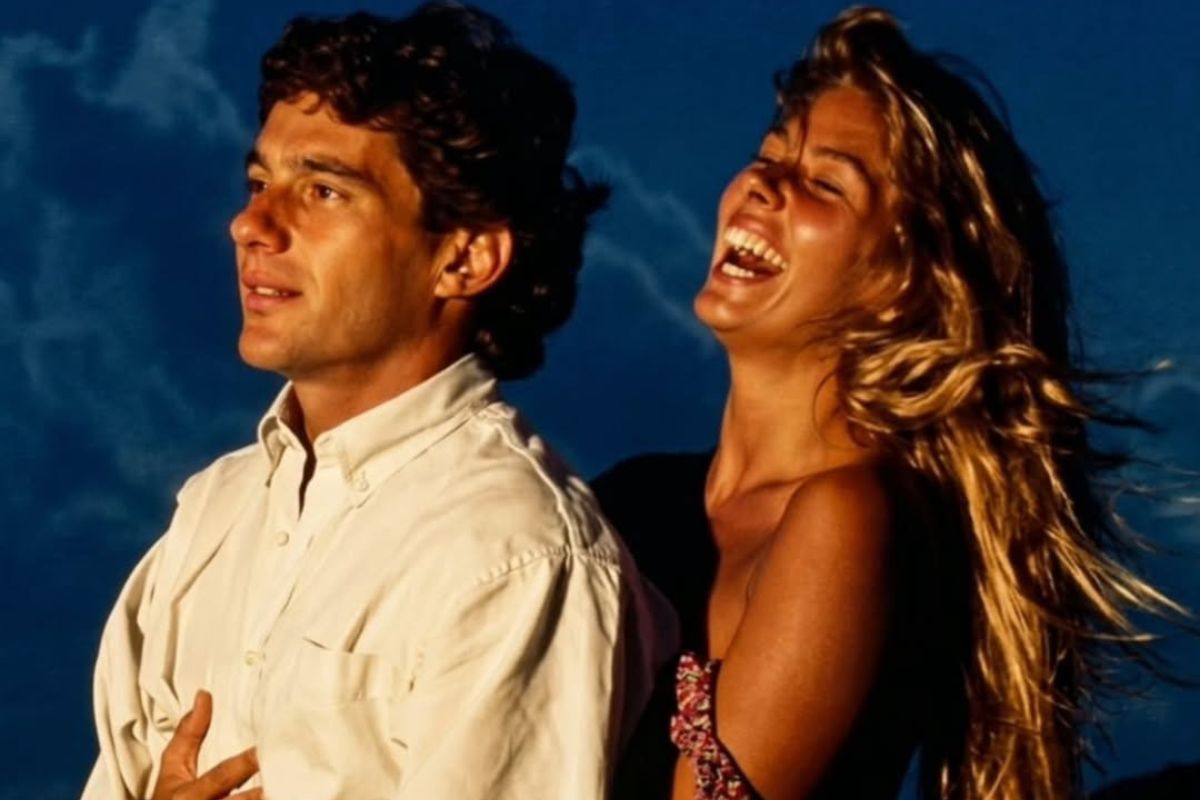 Adriane Galisteu e Ayrton Senna