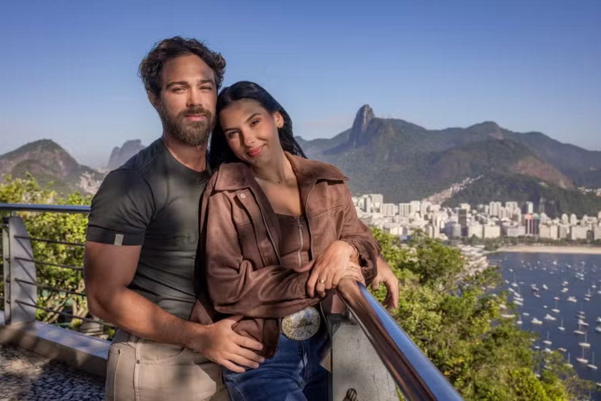 Gael (André Luiz Frambach) e Ana Castela gravam 'Coração acelerado'
