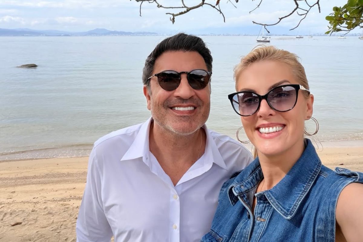 Ana Hickmann e Edu Guedes