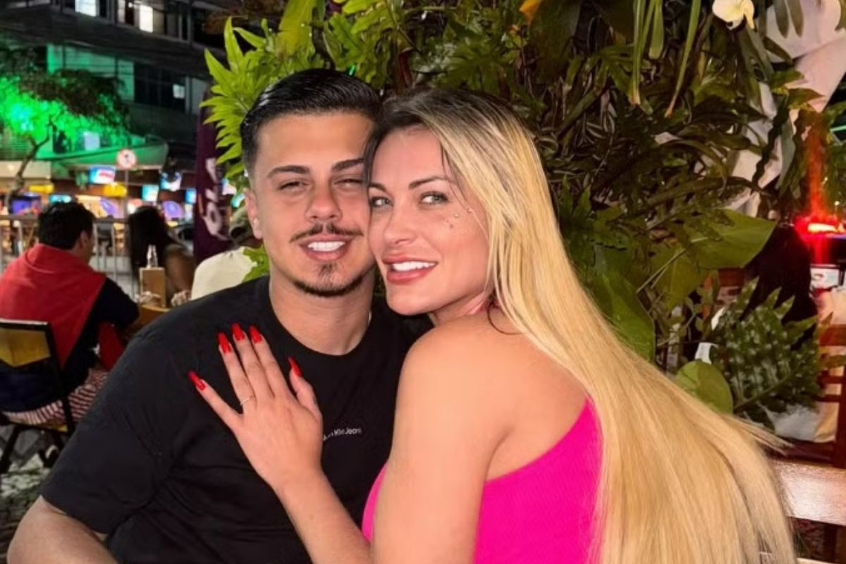 Andressa Urach e Flávio Giglioli