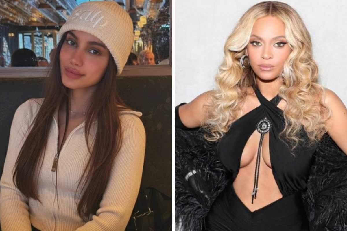Fotomontagem de Anitta e Beyoncé - Foto: Reprodução/Instagram/Montagem