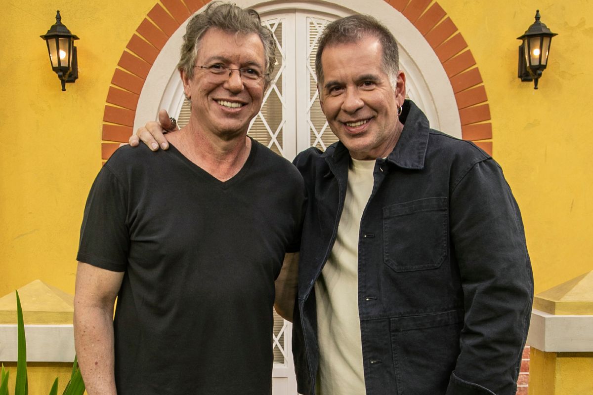 boninho e leandro hassum na casa do patrão