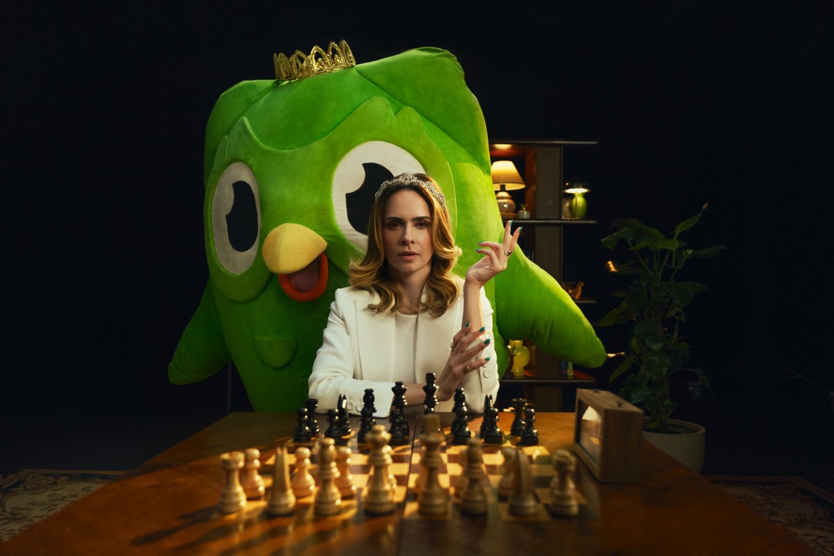 Campanha do Duolingo com Ana Paula Renault