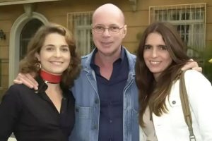 Claudia Abreu, Gilberto Braga e Malu Mader