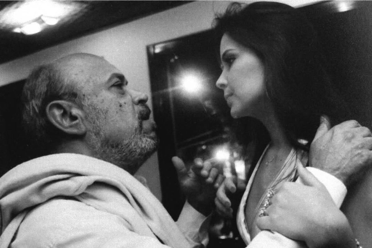 Ivy Moraes com o pai