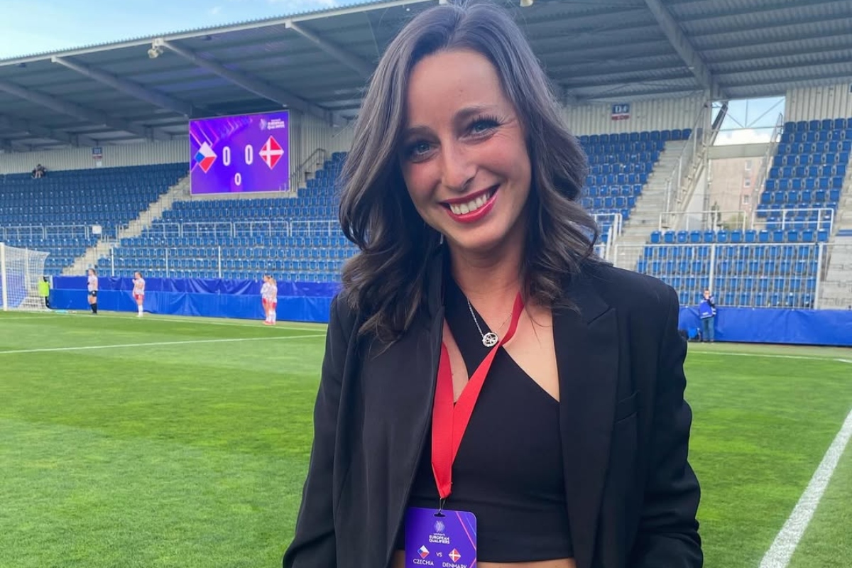Jogadora de futebol Kristyna Janku