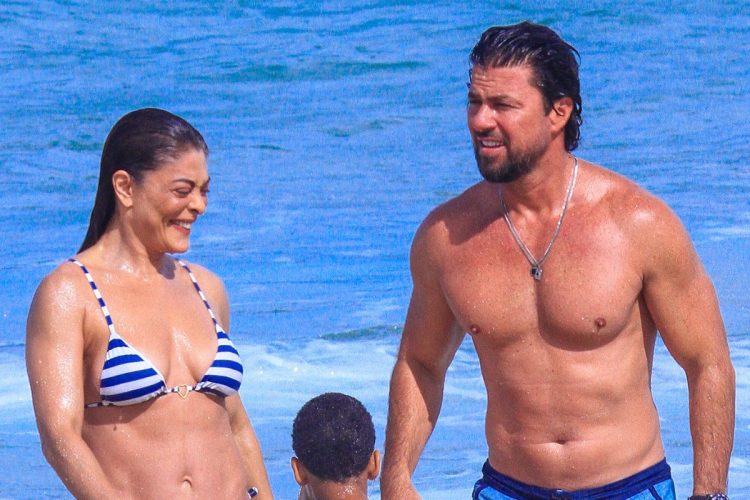 Juliana Paes e Carlos Eduardo Baptista