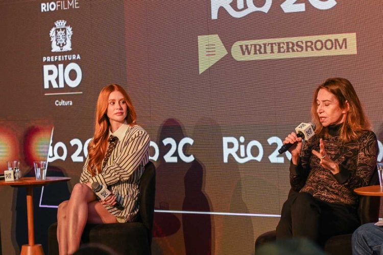 Marina Ruy Barbosa dá palestra no Rio 2C