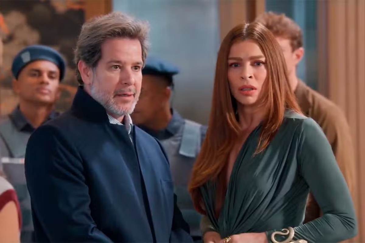 Ferette (Murilo Benício) e Arminda (Grazi Massafera)