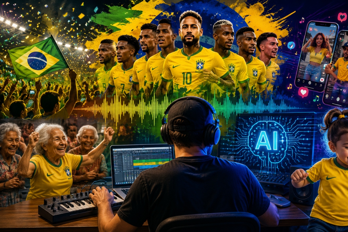 Música da Copa criada por IA