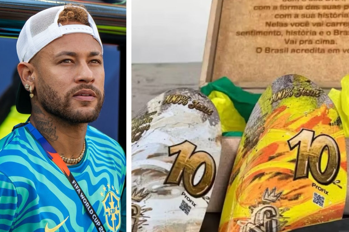 Neymar usará caneleira caríssima
