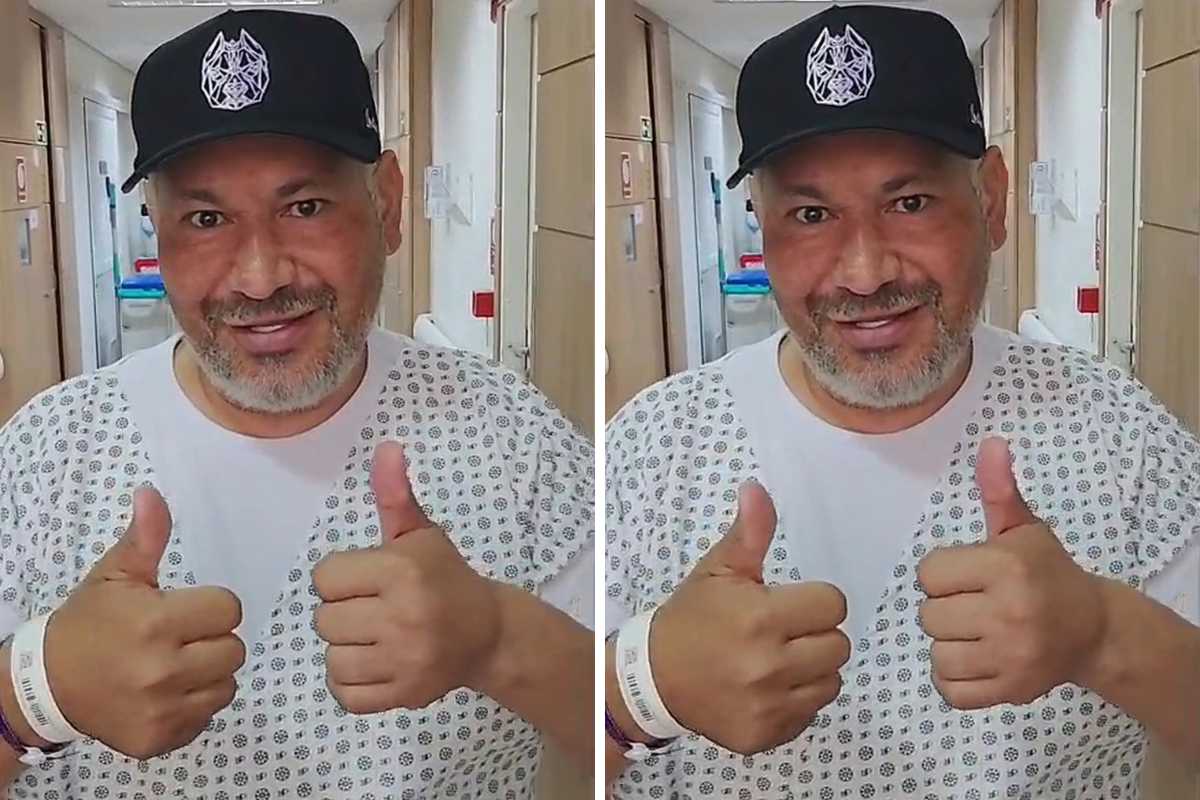 chrigor recebe alta hospitalar