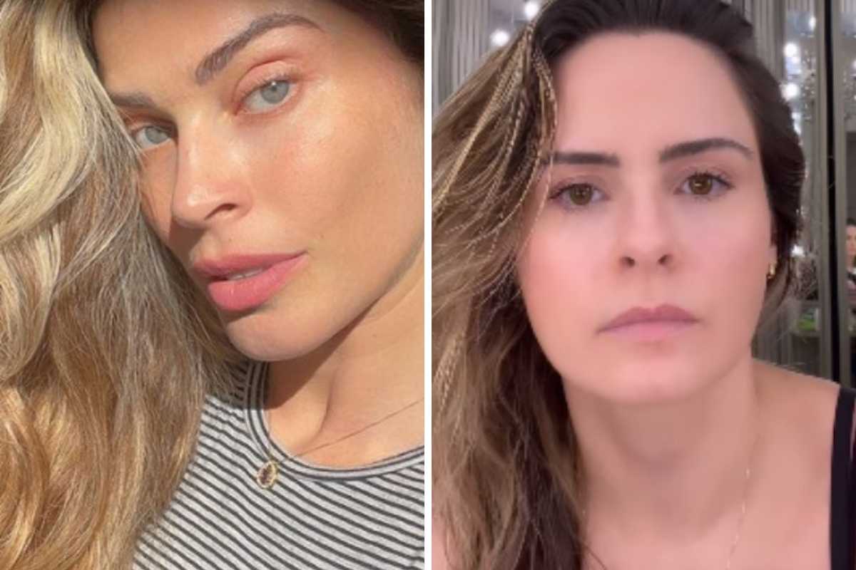 fotomontagem de grazi massfera e ana paula renault