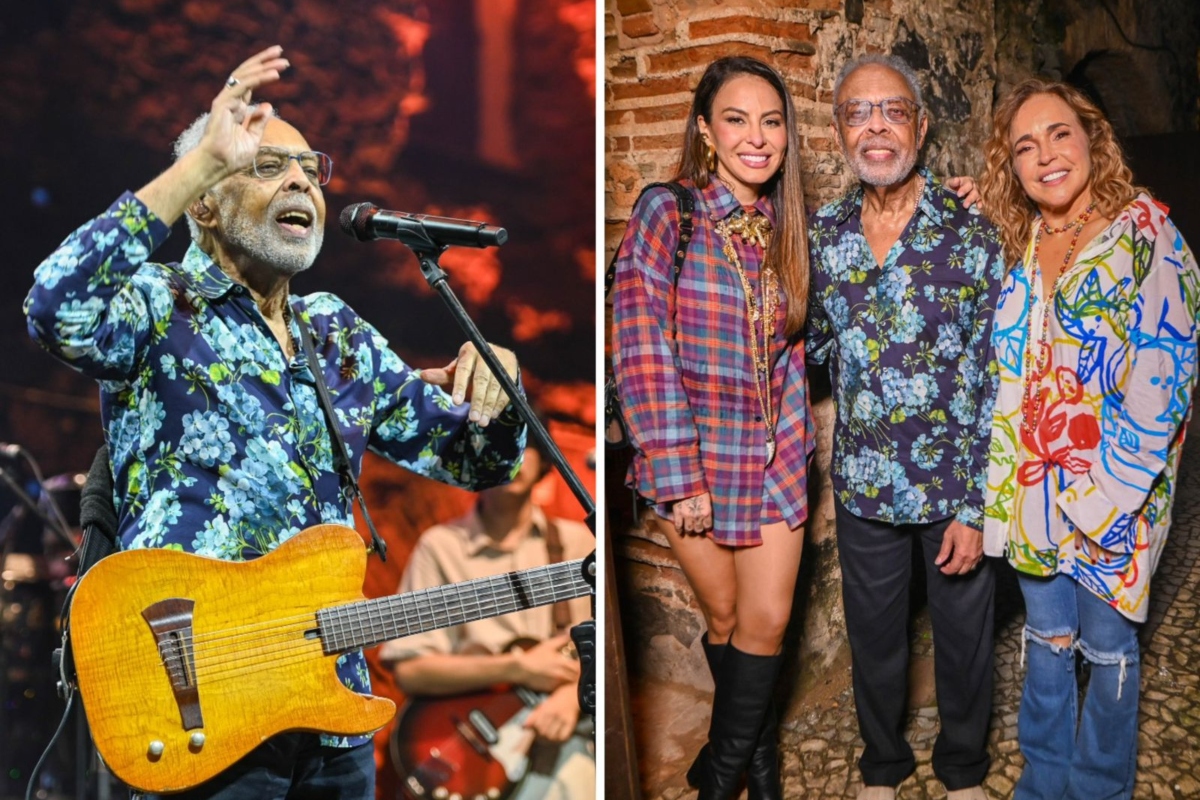 Gilberto Gil, Alline Rosa e Daniela Mercury