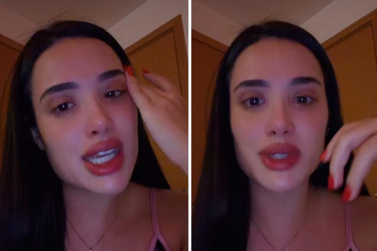 Jordana Morais chorando