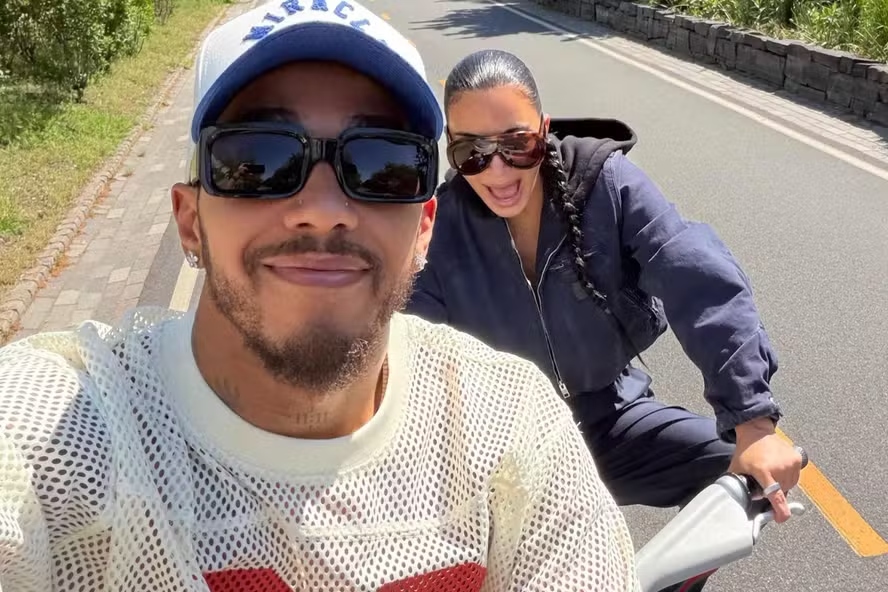 Kim Kardashian e Lewis Hamilton assumem namoro