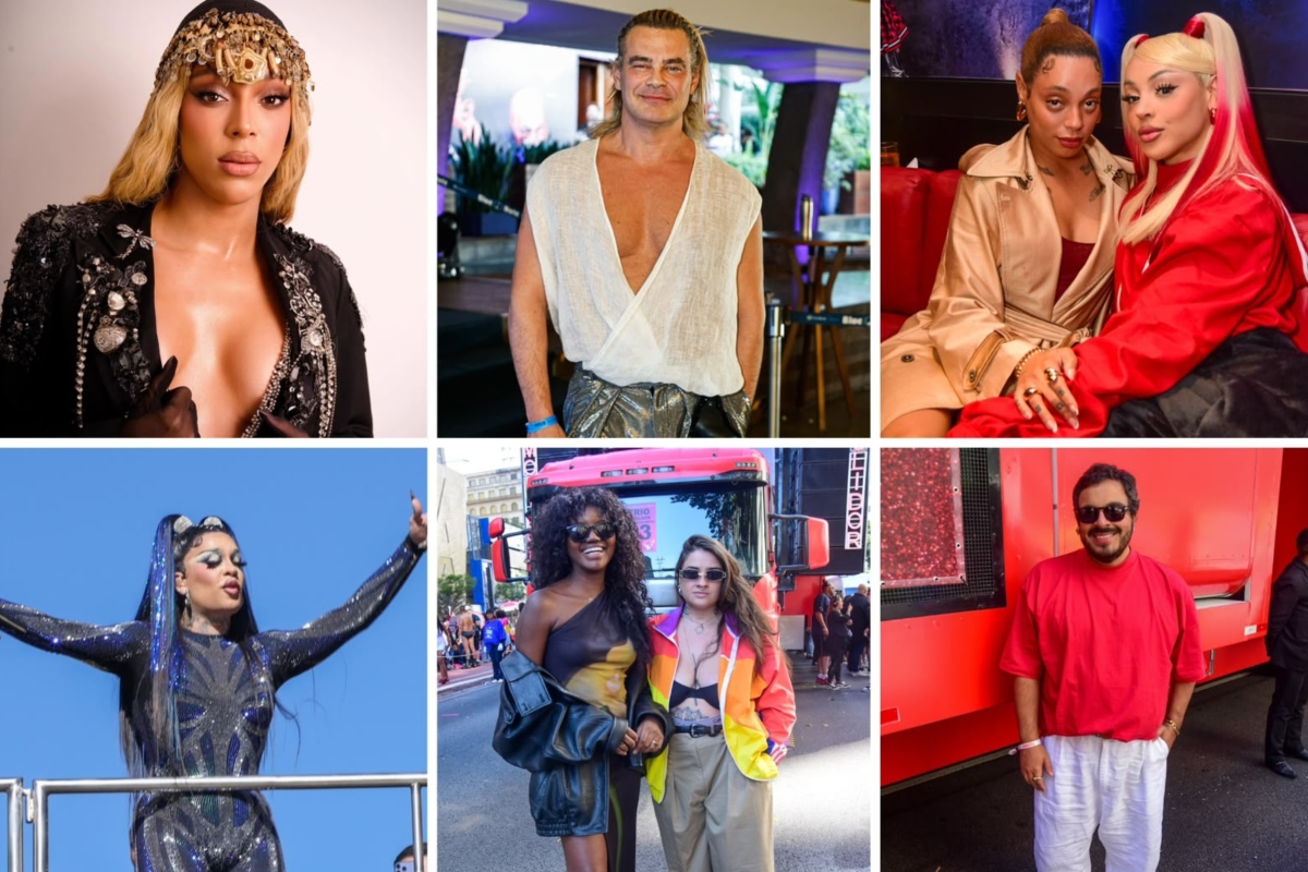 Erika Hilton e famosos na Parada LGBTQIAPN+ de SP