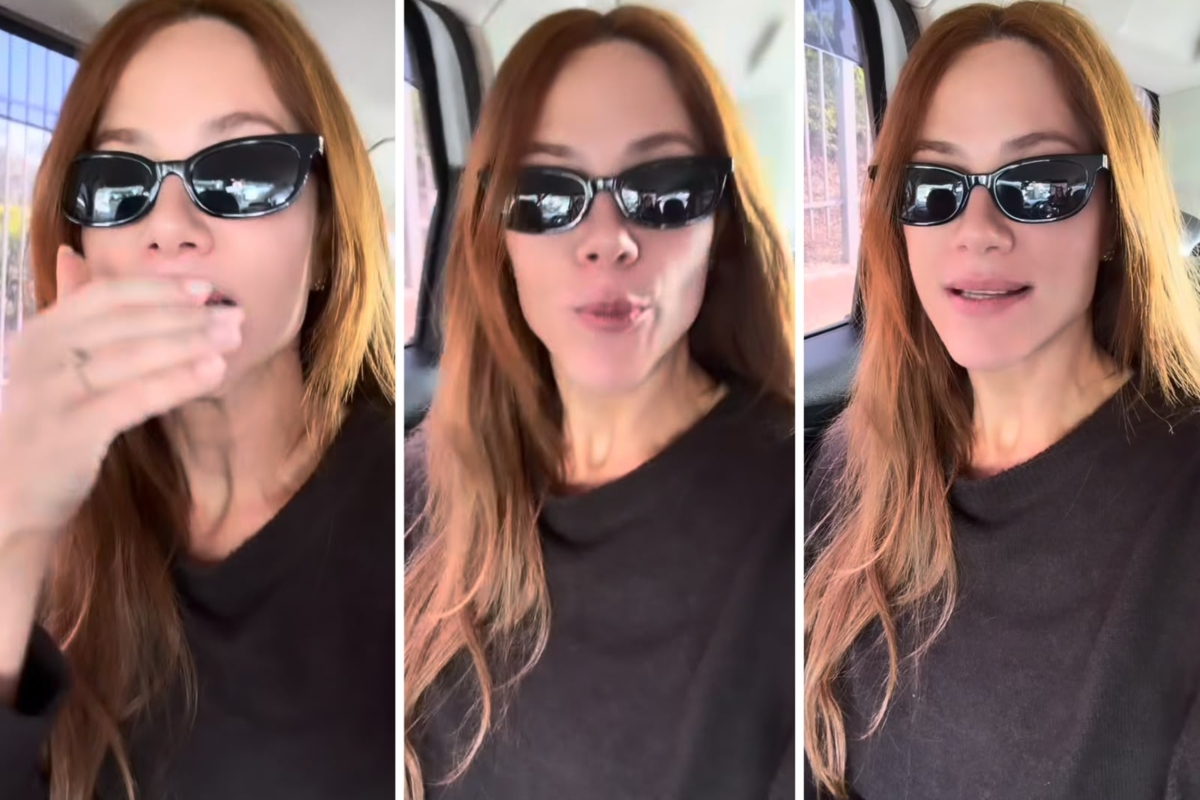 Giovana Ewbank passa por perrengue