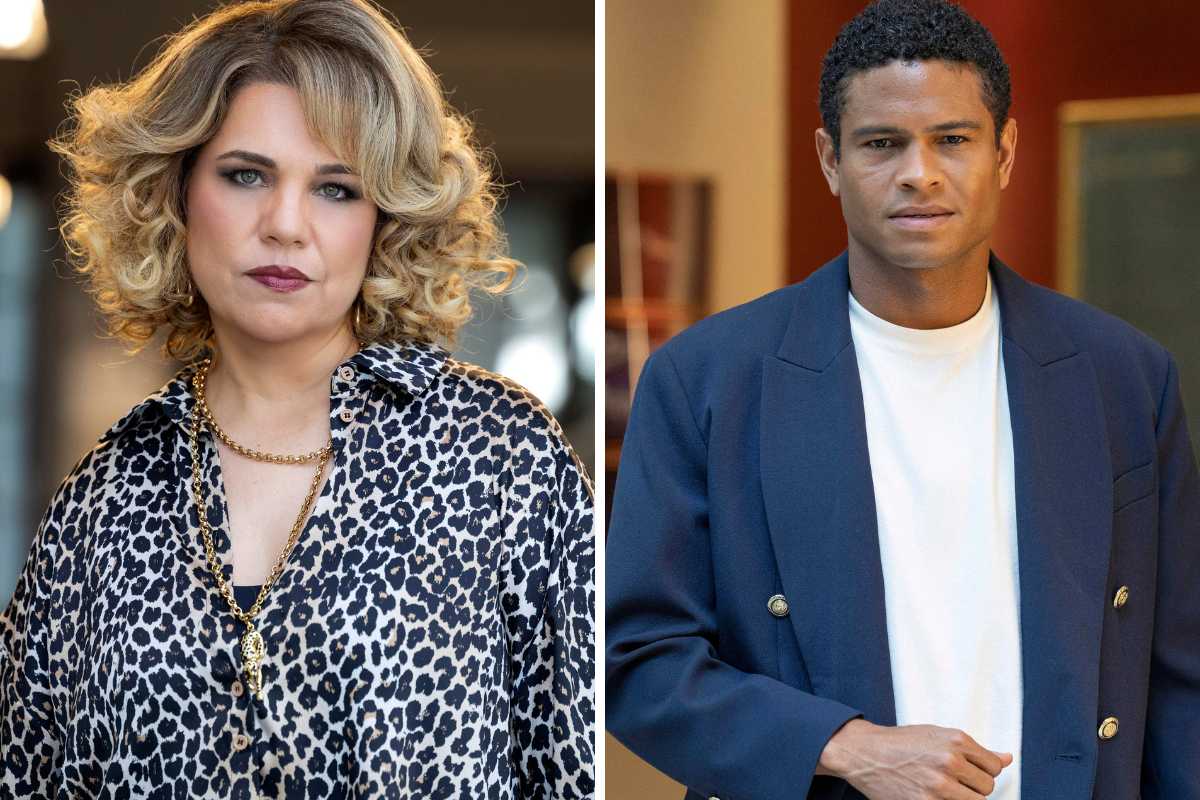 pilar (isabel teixeira) e tiago (gui ferraz) em quem ama cuida