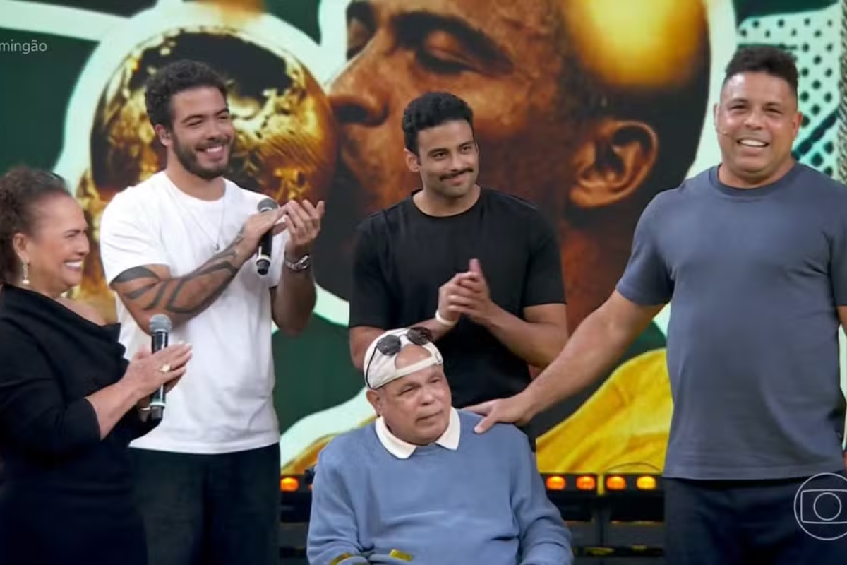 Ronaldo Fenômeno e a família