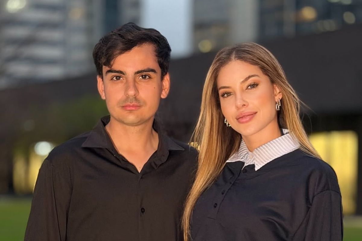 Saory Cardoso e Dudu Camargo