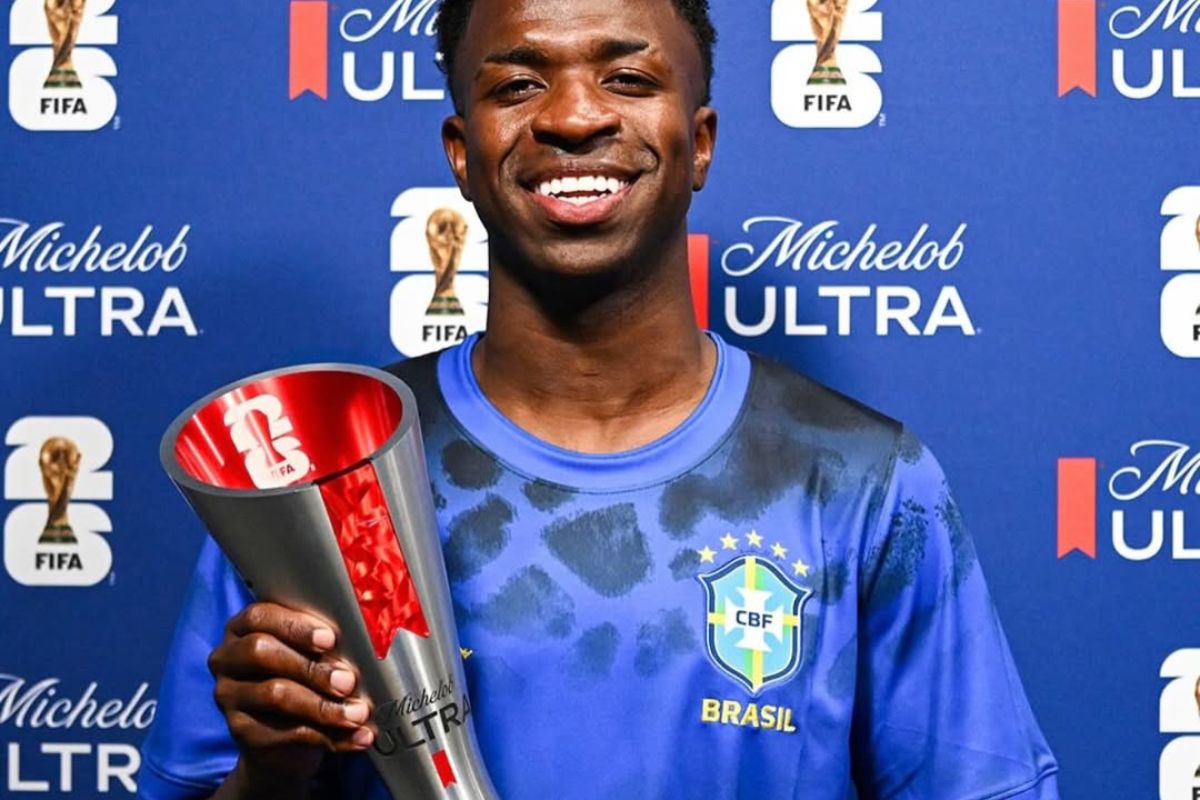 vini jr após jogo contra o haiti