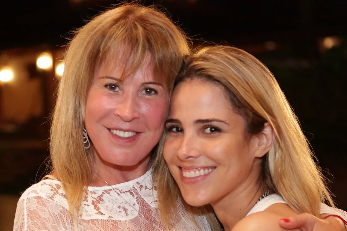 Wanessa Camargo com a mãe